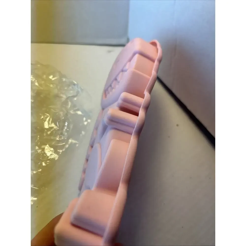 Pink Dinosaur Silicone Cake Mold – Cute T-Rex Baking Mold